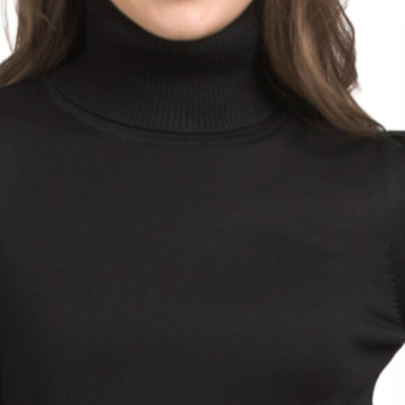 JULIA JORDAN A-line Knit Sweater Dress With Sash Belt - Picture 3 of 3